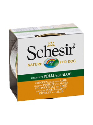Schesir Cão Filete de Frango com Aloe em Gelatina  150GR